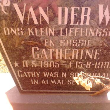 WAL Catherine, van der 1985-1992