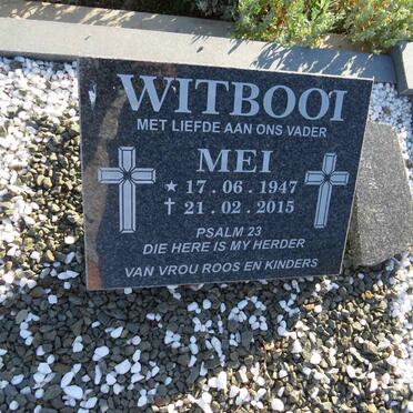 WITBOOI Mei 1947-2015