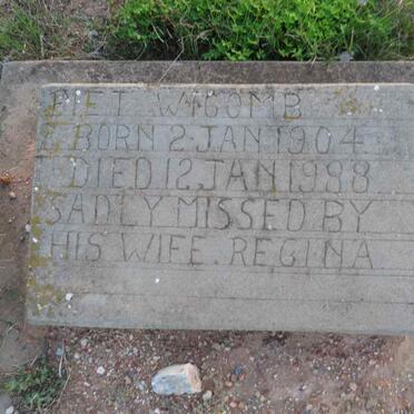 WICOMB Piet 1904-1988