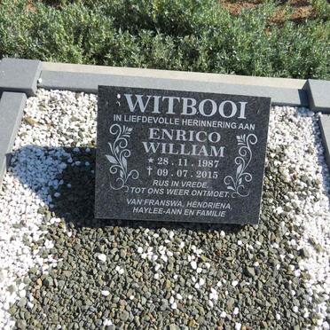 WITBOOI Enrico William 1987-2015