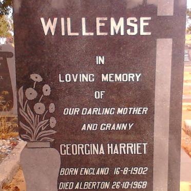 WILLEMSE Georgina Harriet 1902-1968