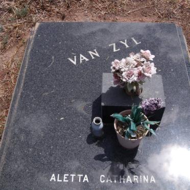 ZYL Aletta Catharina, van nee KUNZ 1941-1995