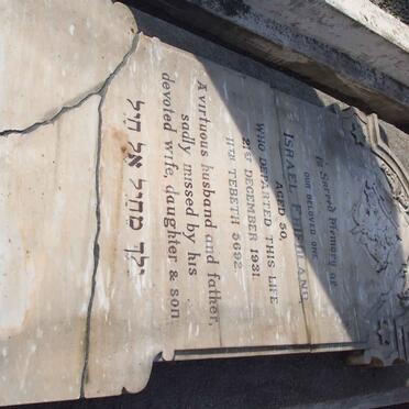 FRIEDLAND Israel  -1931