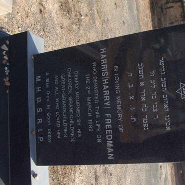 FREEDMAN Harris  -1992