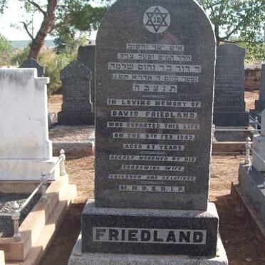 FRIEDLAND David  -1943