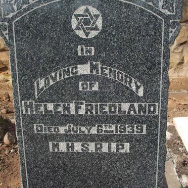 FRIEDLAND Helen  -1939