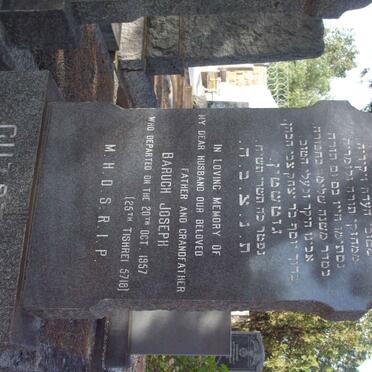 GUTSTEIN Barugh Joseph  -1957