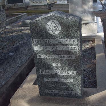 GARDENER Isaac  -1954