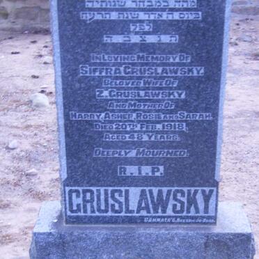 GRUSLAWSKY Siffra -1918