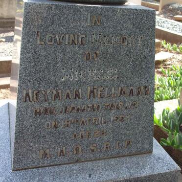 HELLMANN Michael Heyman  -1928 