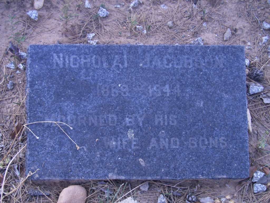 JACOBSON Nicholai 1889-1944