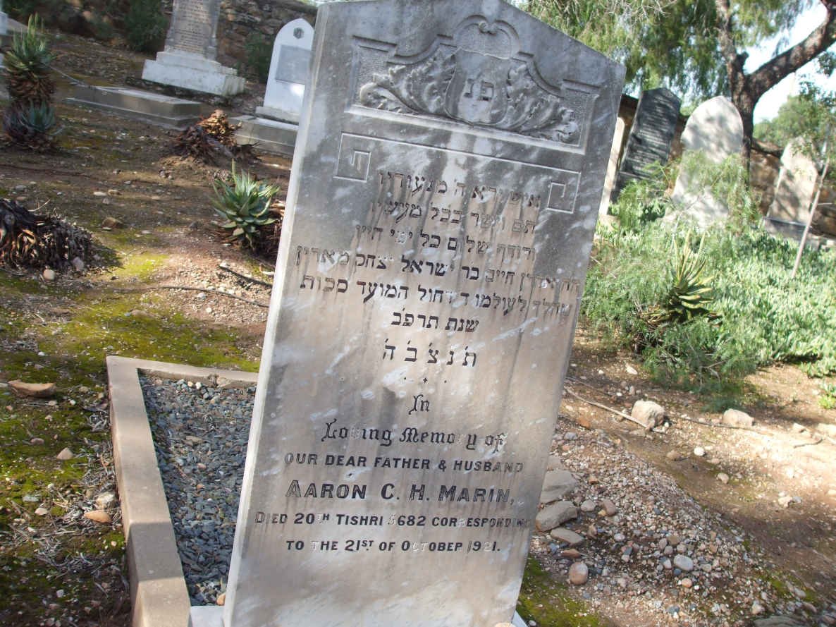 MARIN Aaron C.H.  -1921
