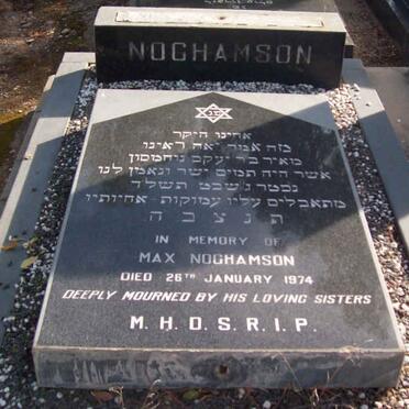 NOGHAMSON Max  -1974