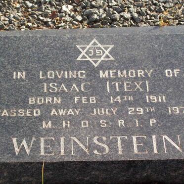 WEINSTEIN Isaac  1911-1970