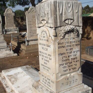 WILCK Abraham Isaac  -1937