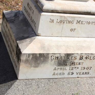 BLORE Charles B. -1907