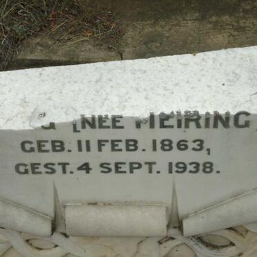 ALING Elizabeth Alice MEIRING 1863-1938