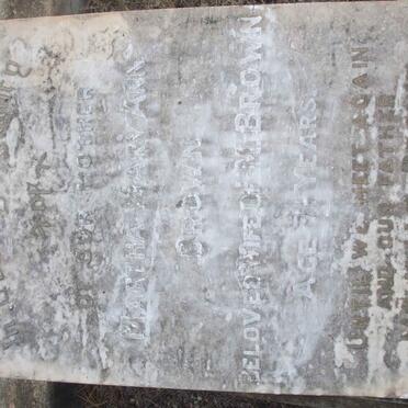 BROWN Melville &amp; Martha Mary Ann