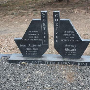 COETZEE John Aloysius 1939-1997 :: COETZEE Stanley Edward 1947-1997