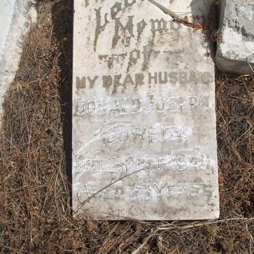 COWLEY Donald Joseph -1949 