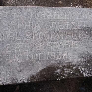 COETZEE Anna Johanna Maria Sophia -1932