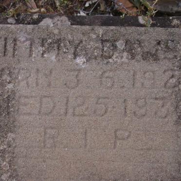 DAWSON Jimmy 1927-1930