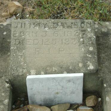 DAWSON Jimmy 1927-1930 :: DAWSON J.M 1892-1914