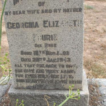 FOURIE Georgina Elizabeth nee ROSE? 1903-1943