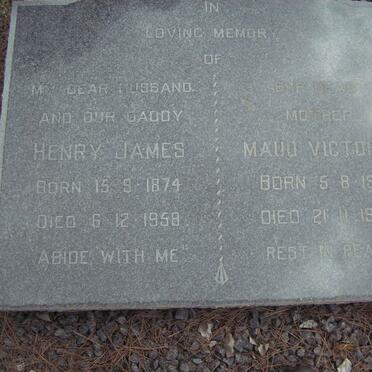 GROENEWALD Henry James 1874-1958 &amp; Maud Victoria 1901-1983