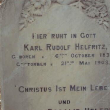 HELFRITZ Karl Rudolf 1831-1903