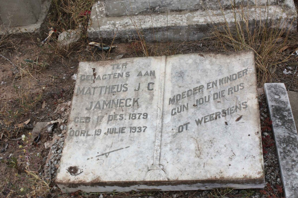 JAMNECK Mattheus J.C. 1879-1937