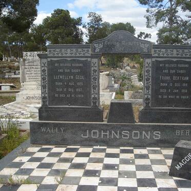 JOHNSON Frank Bertram 1918-1958 :: JOHNSON Llewellyn Cecil 1925-1957