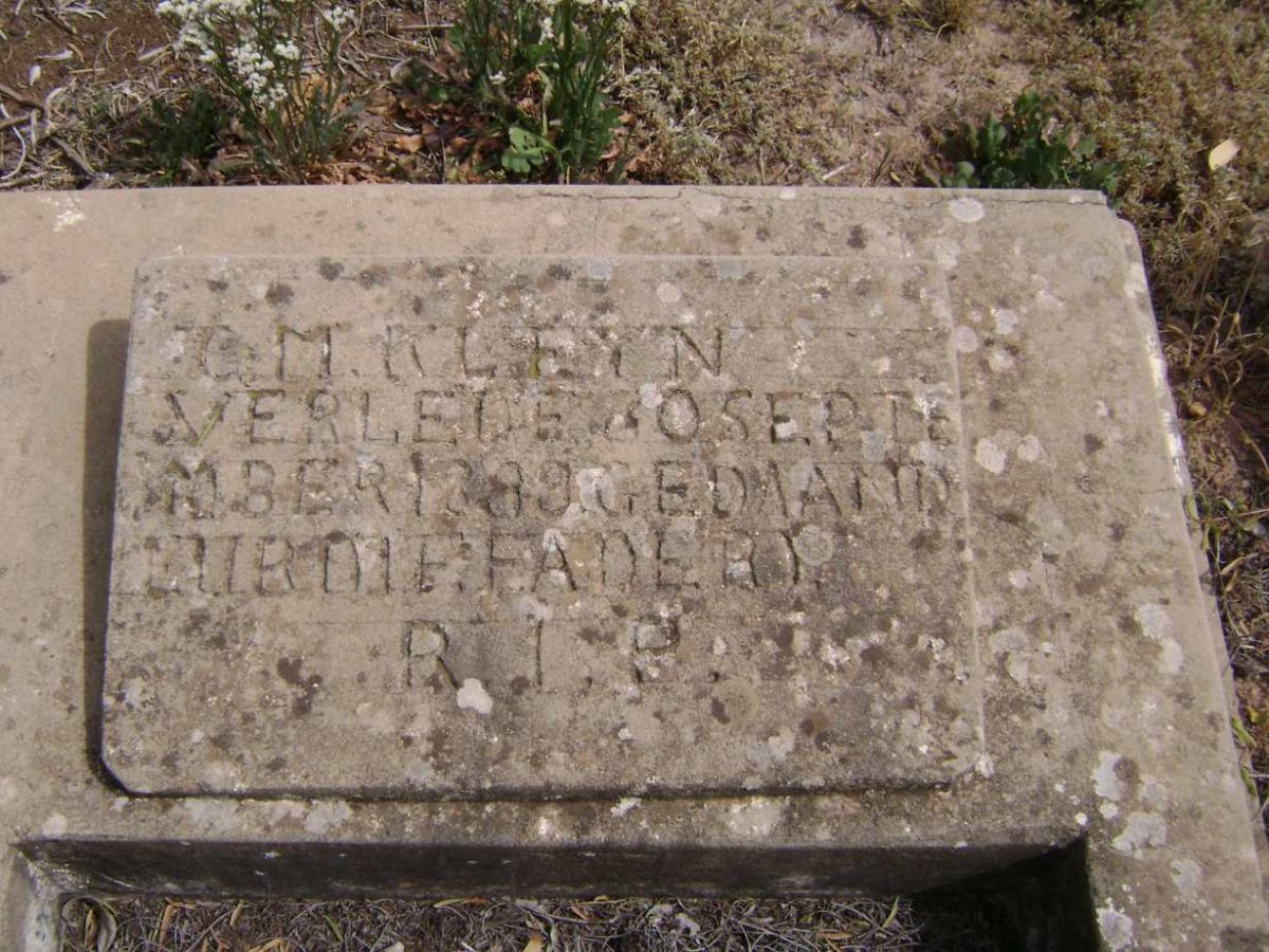 KLEYN C.M. -1889