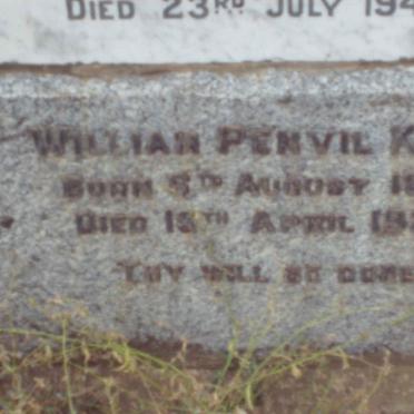 KENT William Penvil 186?-1928