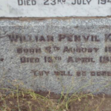 KENT William Penvil 186?-1928