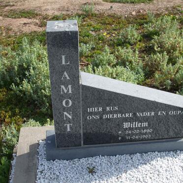 LAMONT Willem 1890-1963