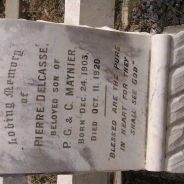 MAINIER Pierre Delcasse 1903-1920