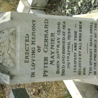 MAINIER Peter Gerhard 1866-1934