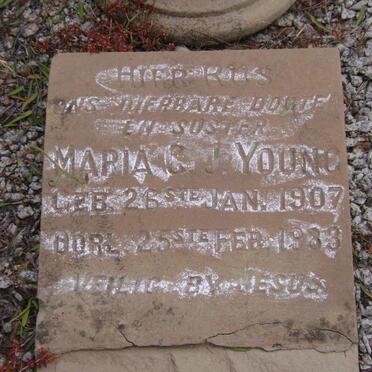 YOUNG Johannes D. 1913-1976 :: YOUNG Maria C.J. 1907-1933