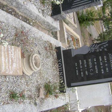 YOUNG Johannes D. 1913-1976 :: YOUNG Maria C.J. 1907-19333