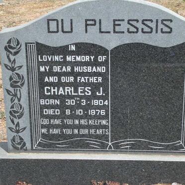 PLESSIS Charles J., du 1904-1976