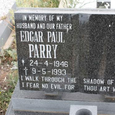 PARRY Edgar Paul 1946-1993