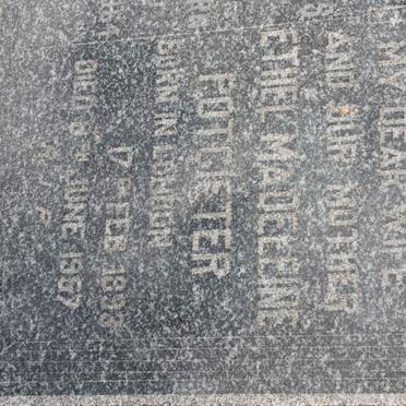 POTGIETER Andries Hermanus 1890-1964 &amp; Ethel Madeleine 1893-1957