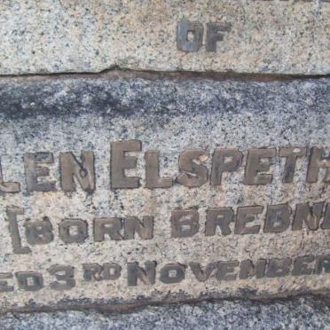 ROSS Helen Elspeth nee BREBNER  -1937