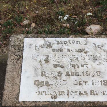 STEYL Elizabeth nee JOYNT 1875-1918