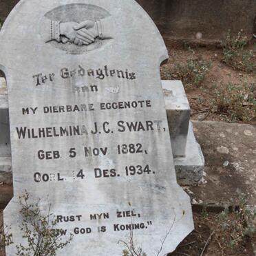 SWART Wilhelmina J. C. 1882-1934