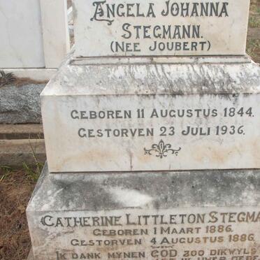 STEGMANN Catherine Littleton 1886-1886