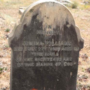 WILLIAMS Jemima -1928
