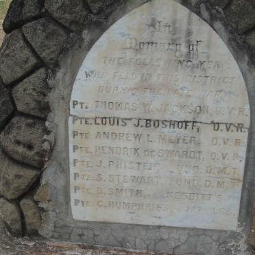 Memorial Plaque