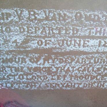 OUDTSHOORN Philip, van Rheede van   -1890